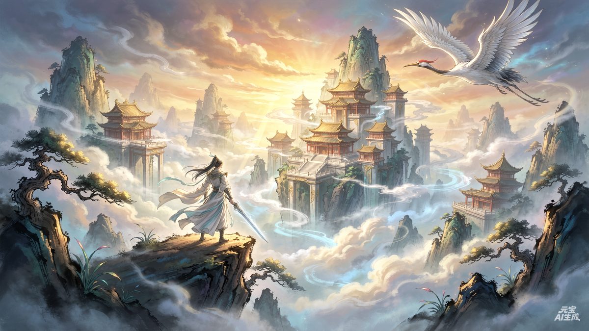 国风 MMORPG《九霄云歌》游戏画面